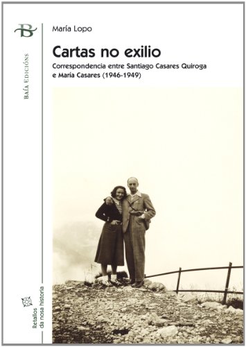 Portada de Cartas no Exilio. Correspondencia entre Santiago Casares Quiroga e Mar
