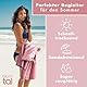 Blumtal Strandtuch XXL aus Mikrofaser - kompaktes und schnelltrocknendes Handtuch/Strandhandtuch 90x180 - Stranddecke sandfrei mit Band - Badetücher - Handtuch Mikrofaser mit rosa Palmen-Motiv