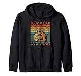 Just a Dad Moose Retro Funny Father’s Day