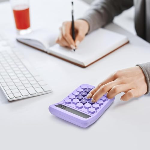 Calculadora de 12 Dígitos com Visor LCD Extra Grande de 5