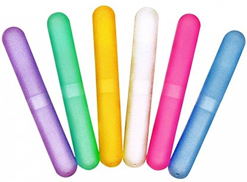 The Perfect Lifestyles Plastic Toothbrush Case - Portable Dust-Proof Toothbrush Cases Toothbrushes Holder for Daily and Travel Use (10Pcs)