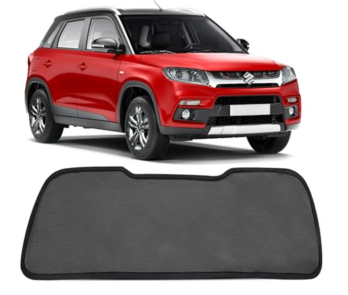 Image of Autofact Dicky Curtain for Maruti Brezza 2016-2022| Custom Fit Rear Windshield Sunshade | UV & Heat Protection | Foldable Mesh | Privacy & Cooling Car Accessory