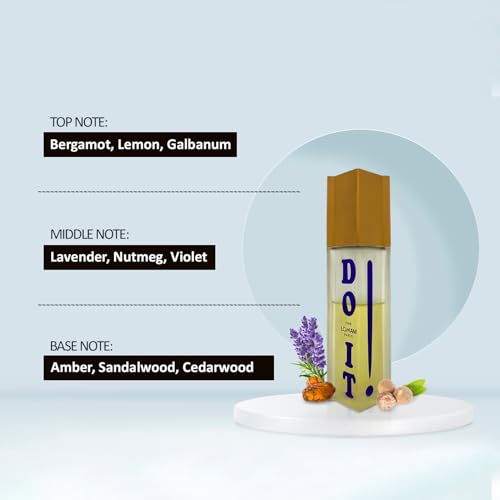 Image of Lomani Unisex Adult Do It Paris Eau De Toilette Apparel musk spray Perfume, 100 GM