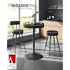 Amazon.com: VASAGLE EKHO Collection - Height Adjustable Bar Table ...