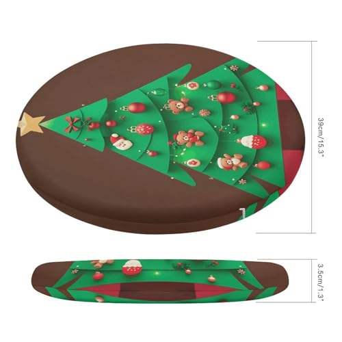 Mousse à mémoire de forme pour coussin de sol de méditation ergonomique 39 cm - 3