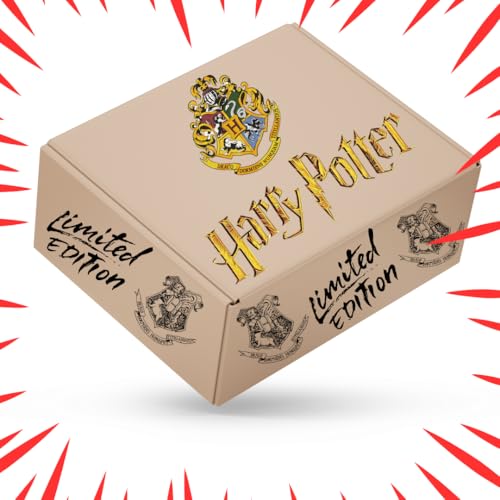 [Themen-Box] Harry Potter - Exklusive Magier Box/Merchbox für Zauberneulinge Hexen und Zauberer Harry Potter Geschenkidee für Groß und Klein