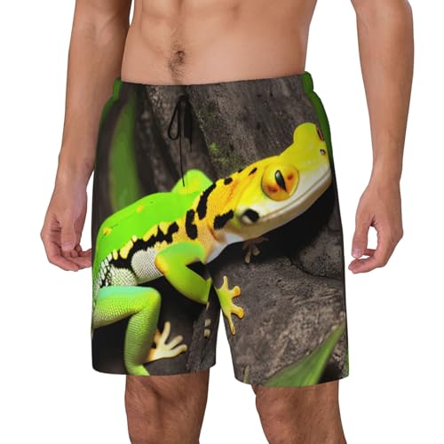 Short de bain geckos vert anti frottement et séchage ultra - 2