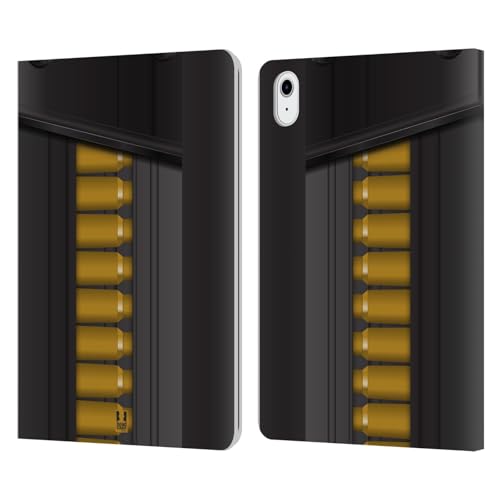 Limaces Métalliques étui portefeuille en cuir Head Case Designs pour Apple iPad Air 11
