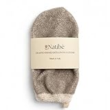 Guanto esfoliante corpo lino e cotone - Made in Italy - Natibè