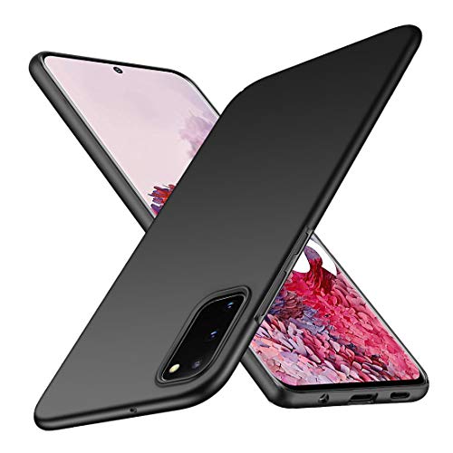 TopACE Coque pour Samsung Galaxy S20 Anti Choc Anti Rayure Coque Mat Ultra Fine Slim Dure Etui de Protection pour Galaxy S20 Noir