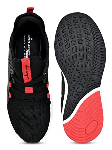 Image of Allen Cooper Training,Road Running,Cricket,Gym,Sports Comfortable Extra Max Cusion with Memory Foam Insole Running Shoes for Men(552|Grey /Black /Olive-Sizes 6,7,8,9,10)