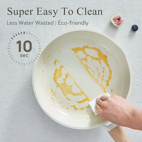 Image of 22 Pcs Pots and Pans Set Non Stick Non-Toxic Ceramic Kitchen Cookware Sets