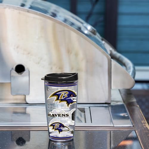 Image of Rico Industries NFL Football Double Wall Mayhem 16oz Tritan Tumbler W Lid