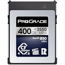 ProGrade Digital Memory Card - CFexpress 4.0 Type B for Cameras | Optimized for Express Transfer of Files & Large Storage | 400GB Iridium Series