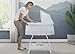 Delta Children Deluxe Soothing Dreams Bassinet, Grey Windchime