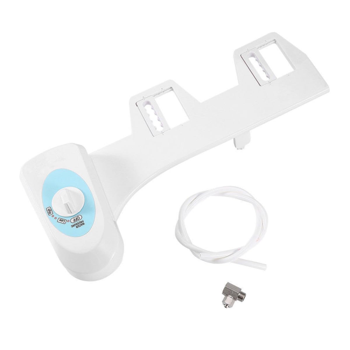 Asiento de inodoro inteligente con accesorio de bidé y limpieza mecánica pulverizador de agua fría adecuado para familias y personas mayores en el baño