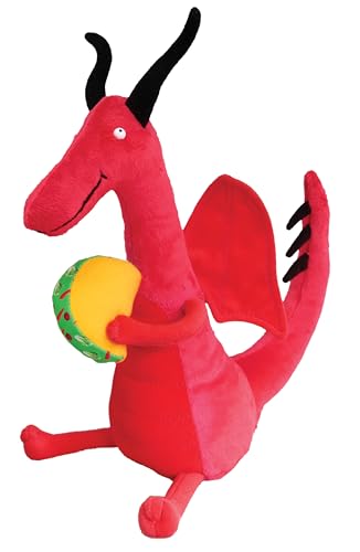 MerryMakers Dragons Love Tacos Plush Doll 10-Inch Red