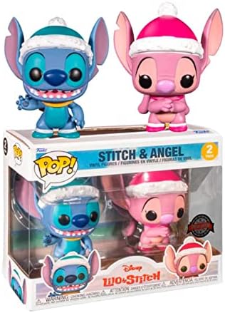 Funko Pop! Lilo & Stitch - Winter Stitch & Angel 2pk