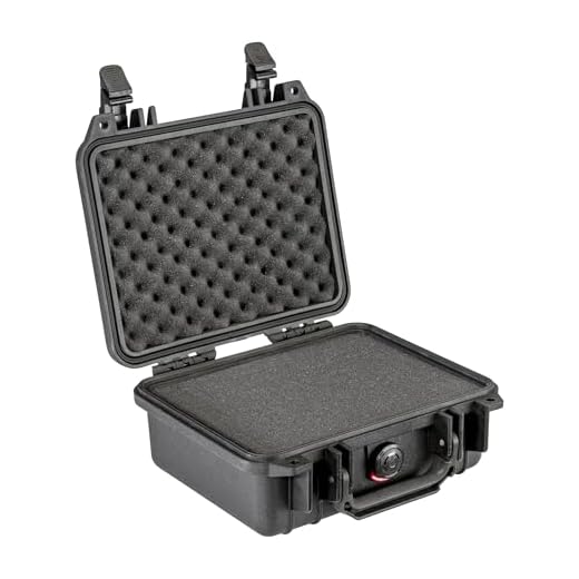 Pelican 1200 Case With Foam (Black)