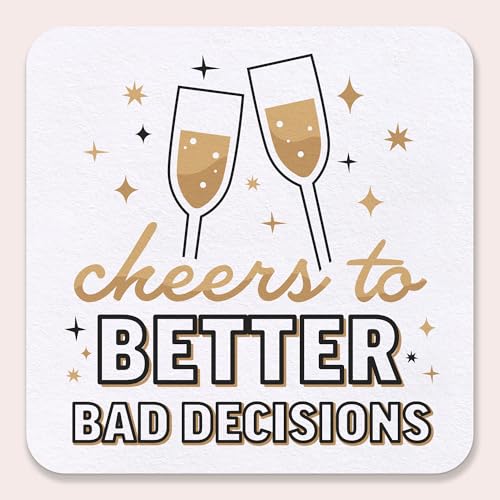 Big Dot of Happiness 25 Ct Cheers to Better Bad