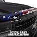 Husky Liners Hood Protector w/American Flag | Fits 1988-2000 Chevrolet & GMC 2500/3500; 88-99 C1500; 92-99 Suburban 1500/2500 & Yukon, High Profile/Bug Shield - 1 pc, Multi-Color-USA | 2818631