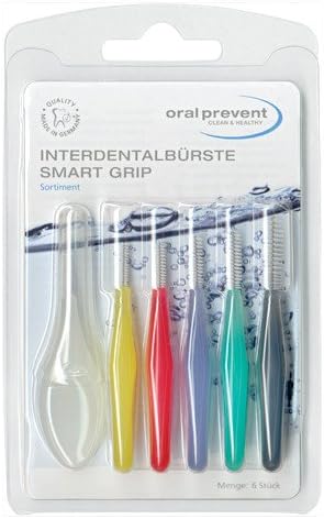 Inter-Dental Brushes Assortment (Size 1-6) Pack of 6