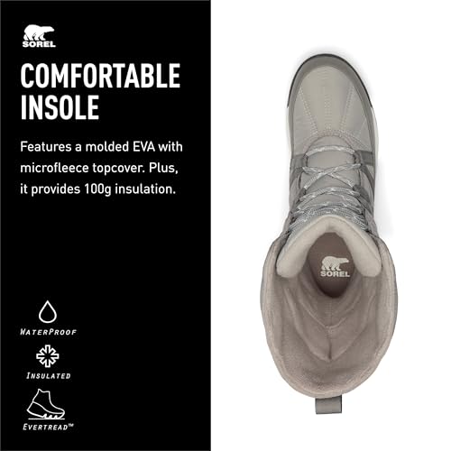 SOREL Women's Whitney ll Plus Tall Lace Waterproof Boot4