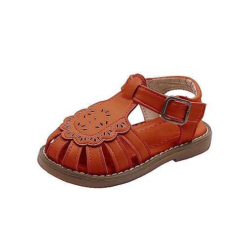 girls flip flops size 2 Shoes Fashion Comfortable Bow Soft Bottom Lightweight Baby Princess Sandals