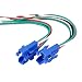 Ulincos 22mm Pigtail, Wire Connector, Socket Plug for U22A1, U22A4 Push Button Switch (Pack of 2)