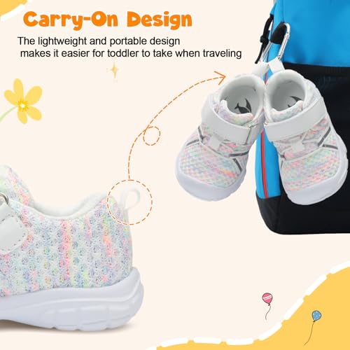 FEETCITY Toddler Sneakers Wide Toddler Shoes Boys Girls Tennis Shoes Sports Running Walking Sneakers3