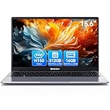 Blackview Acebook 6 Notebook 15,6" FHD PC Portatile Quad-Core N150 (meglio di N95), 16GB DDR4 + 512GB M.2 SSD, HDMI 4K, Ricarica 100W Tipo-C, Bluetooth, Wi-Fi 5