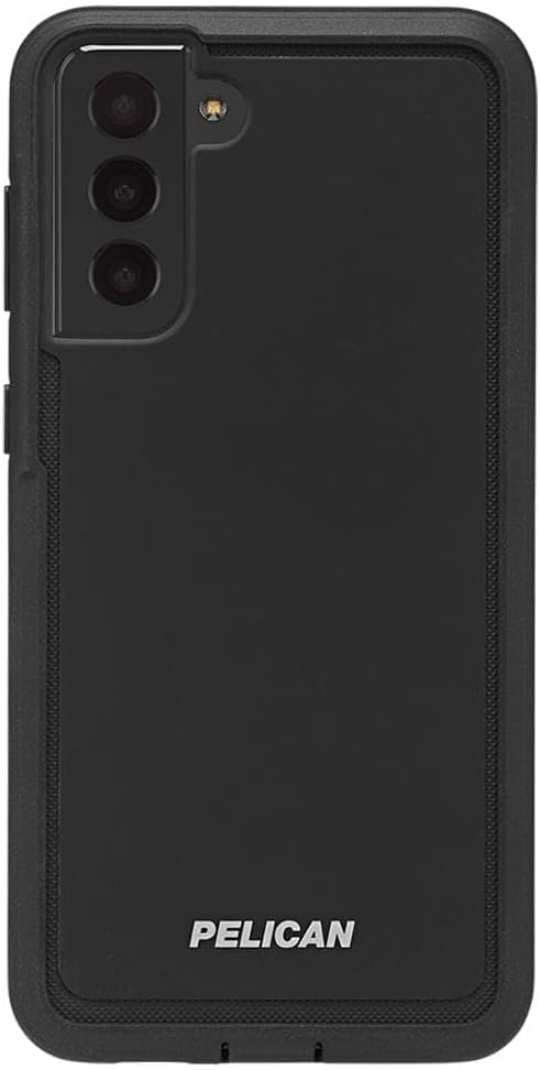 Pelican Voyager Series - Samsung Galaxy S21 Case - 18ft Military Grade Drop Protection - With Belt Clip Holster - Heavy Duty, Rugged Lightweight, Slim and Shockproof Case - Black