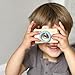 Mentari Toys - Camera - Wooden Pretend Toy for Toddlers with Kaleidoscope Lens - Early-Learning for Sense Stimulation and Motor Skills - Portable Toy for Imaginative Play - Age 2+