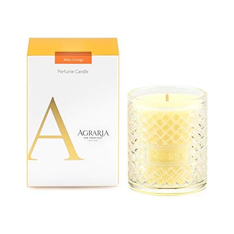 AGRARIA Scented Candles, Long-Lasting Premium Soy Wax Candles, Vegan, Scented Candles for Home, Elegant Home Fragrance Scented Candles Gifts, 7oz Cover