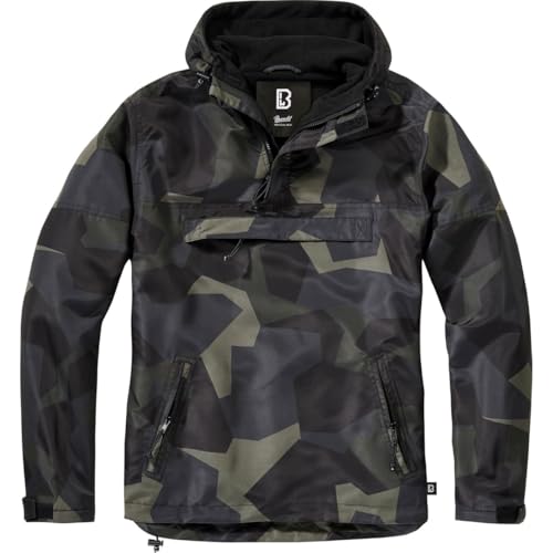 Image of Men's Fleece-Lined Quarter Zip Windbreaker Pullover