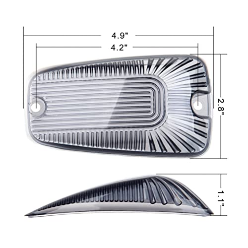 Cciyu 5Pcs Smoke Cab Roof Marker Lenses Lamp Top Roof Running Light Cab Clearance Marker Cover Lens Cab Marker (Only Cover) #TOP2