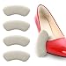 Sibba Lot de 4 coussins de talon autocollants pour femme et moi (gris)