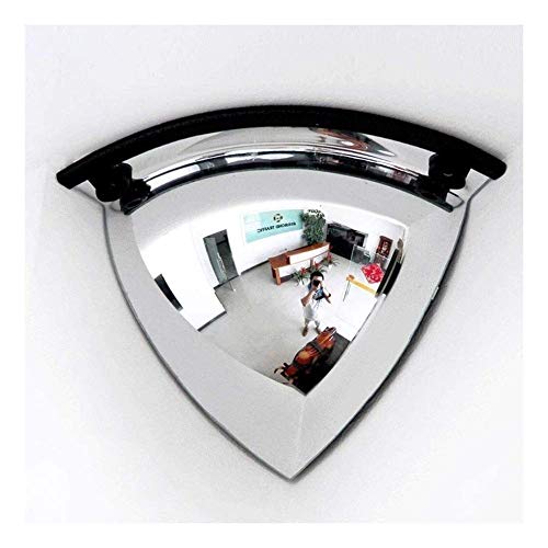 Miroir convexe acrylique grand angle de trafic routier et miroir d'angle intérieur