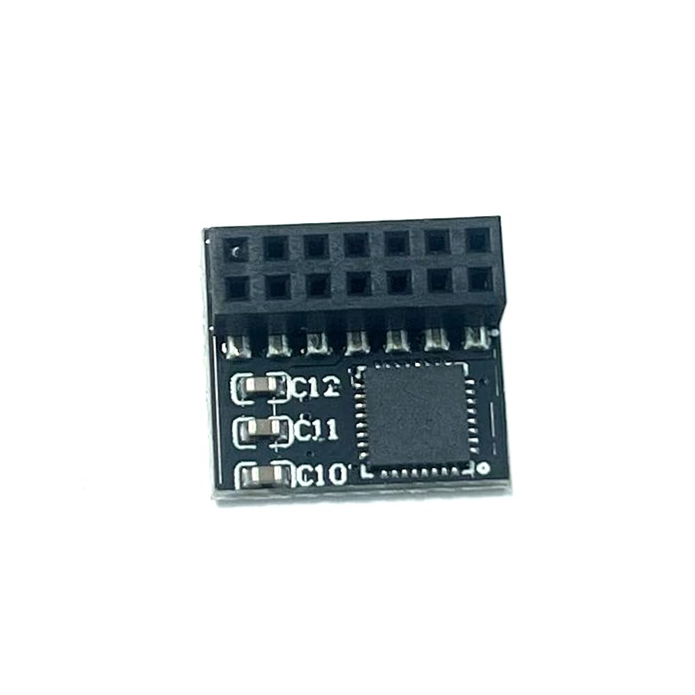 HSSDTECH TPM 2.0 LPC 14pin SLB9665 Modulo di Sicurezza per MSI MS-4136 X570-A PRO, Prestige X570 Creation, Mag X570 Tomahawk, Gaming Plus, Ace, GODLIKE Intel X299 AMD 300 400 Mainboard HSSDTECH TPM 2.0 LPC 14pin SLB9665 Modulo di Sicurezza per MSI MS-4136 X570-A PRO, Prestige X570 Creation, Mag X570 Tomahawk, Gaming Plus, Ace, GODLIKE Intel X299 AMD 300 400 Mainboard