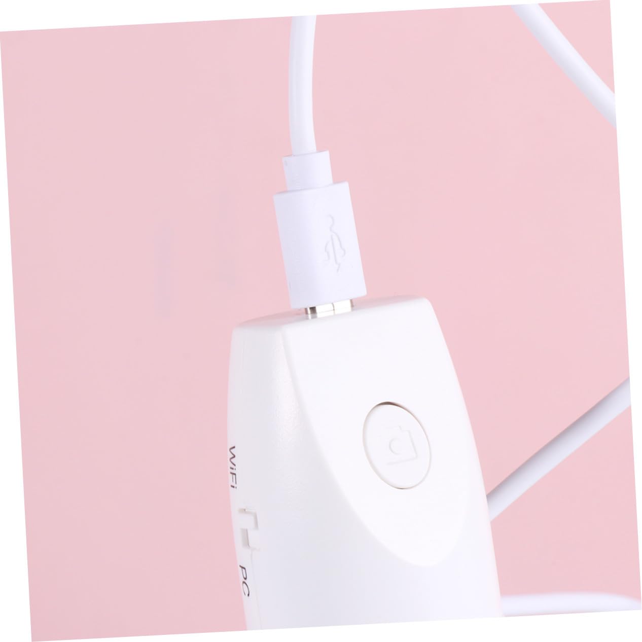 USB Handymikroskop 50-1000 Stück Kunststoff 2.0m 1920x1080p | Weiß, Hochauflösende Bildausgabe, für Antiquitätenporzellan und Biologieunterricht