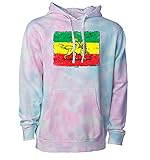 Rasta Flag - Lion Coat Of Arms Men's Hoodie Sweatshirt