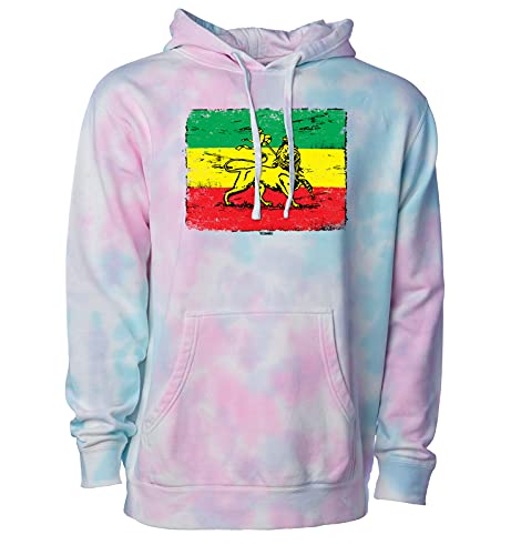 Tcombo Lion Flag - Rasta Jamaican Religion Pride Unisex Hoodie Sweatshirt