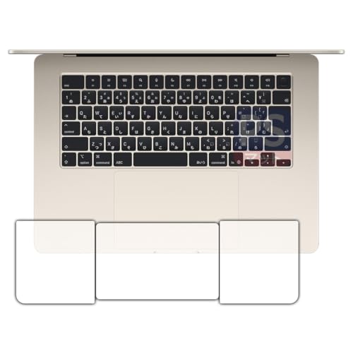 PDA�H�[ MacBook Air 15�C���` (M5 2026�N���f��) �Ή� PerfectShield �ی� �t�B���� [�g���b�N�p�b�h�p/�p�[�����X�g�p] ���˒ጸ �h�w�� ���{��