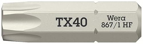 Wera - 05057436001 - Assortimento Inserto, Bit-Check 30 Legno Tx Hf 1, 30 Pezzi - 23