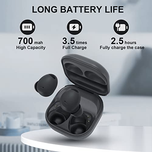 Charging Case for Samsung Galaxy Buds2 Pro, Replacement Charger Case Compatible with Samsung Galaxy Buds2 Pro Charger Support Bluetooth Pairing, Wireless & Wired Charging (NOT Included Earbuds)