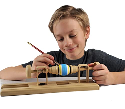 Ornament And Egg Decorating Craft Lathe For Creating Easy, Precise Easter Egg And Christmas Ornament Designs. Gentle Enough For Blown Eggs And Glass Ornaments. #TOP5