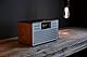 REVO SuperCD Internet-/DAB+ Digitalradio mit CD Player (40 Watt, Stereo Sound / DAB/UKW, Spotify, WLAN, Aux In, inkl. Netzteil) walnuß-Silber