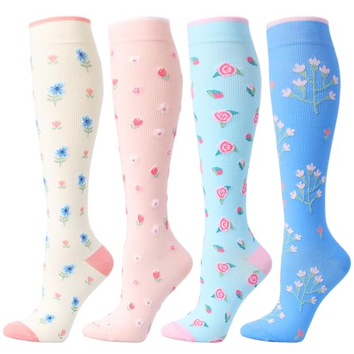 LEVSOX Compression Socks Women and Men, 20-30mmHg, Best for Nurses, Travel, Pregnancy