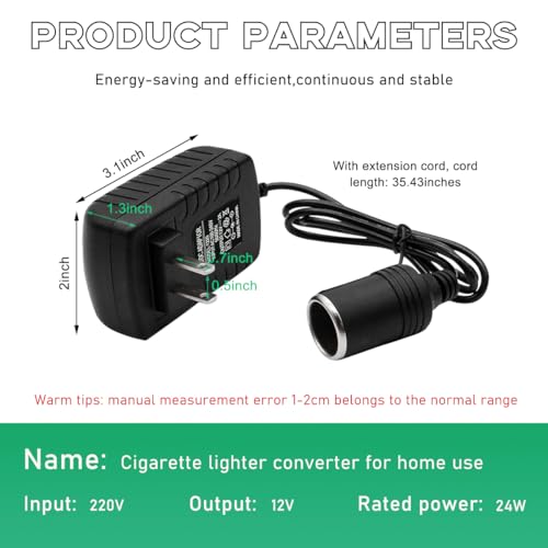Ohleats OHLEATS-2181AD Ac To Dc Converter, 100-240V To 12V 2A 24W Ac/Dc Converter, Auto Ac/Dc Power Supply Adapter Transformer thumb #1
