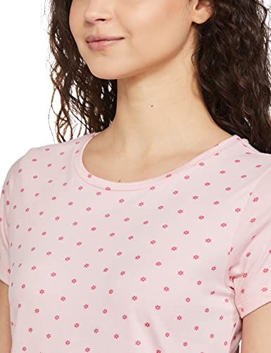 Image of Amazon Brand - Eden & Ivy Women's Cotton Knee Length Regular Fit Printed Nighty (Available in Plus Sizes)